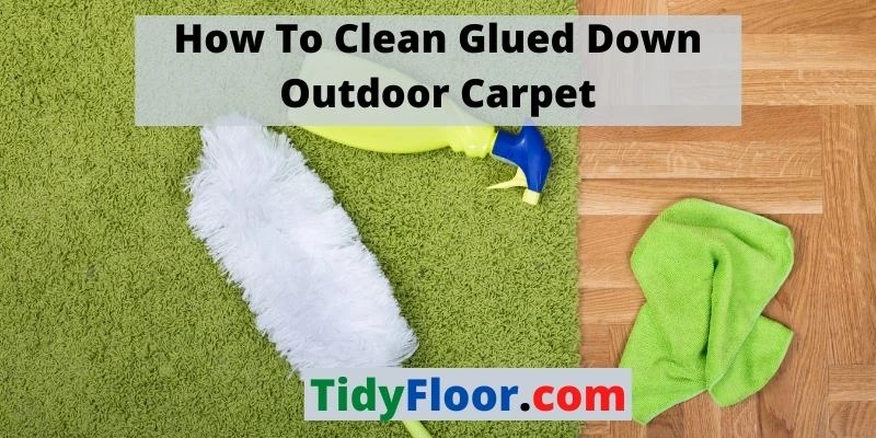 Clean Glued Down Outdoor Carpet