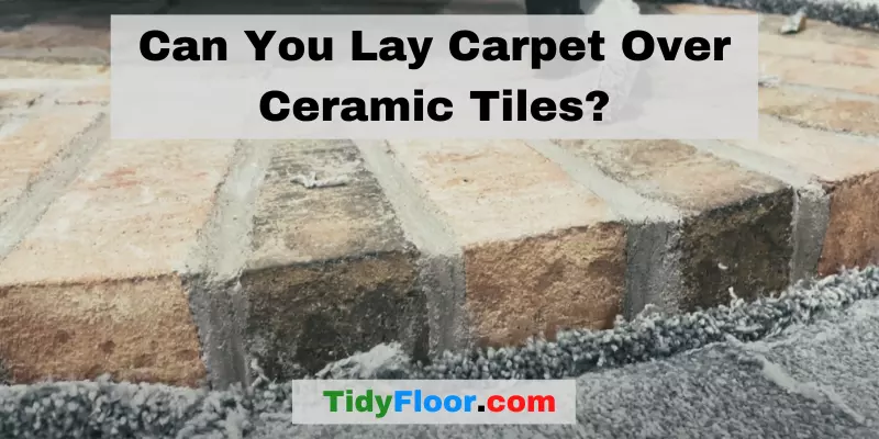 Can You Lay Carpet Over Ceramic Tiles