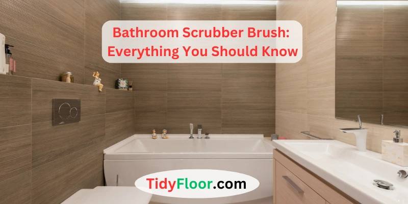 Bathroom Scrubber Brush