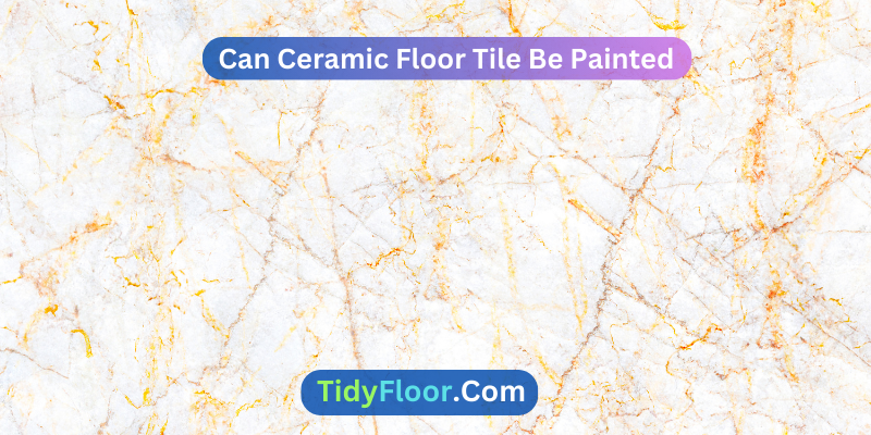 Can Ceramic Floor Tile Be Painted? [The Whole Process] 