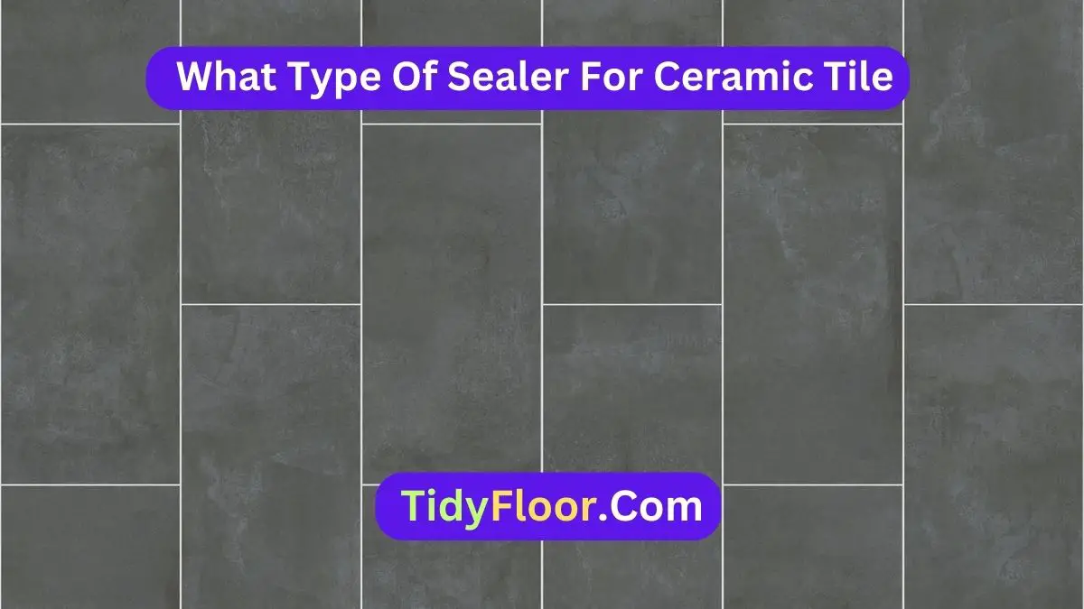 What Type Of Sealer For Ceramic Tile