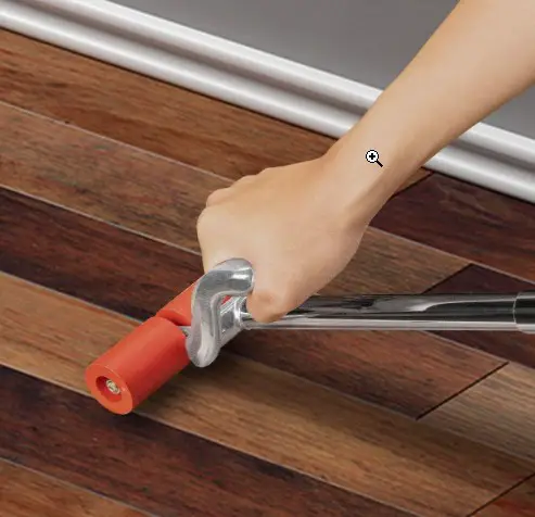 POWERTEC Extendable Floor and Wall Roller for Vinyl Flooring